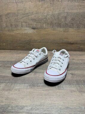 Converse White Canvas Low Top Sneaker Women's Size 7